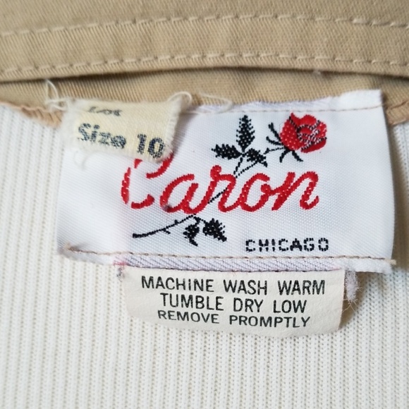 Vintage Light Red Button Up Sundress - Picture 5 of 5